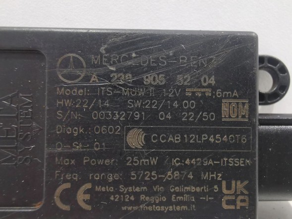 Mercedes-Benz OE A2389055204 Mercedes w205 w217 w232 antenna module new