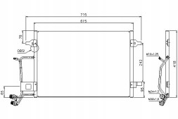 Nissens  Nis94594 air conditioning cooler audi a4 + driver assistant #33