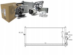 Nissens 86220112 NIS Nis94521 air conditioning cooler (with dehumidifier) nis + driver assistant #33