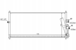 Nissens 86220112 NIS Nis94521 air conditioning cooler (with dehumidifier) nis + driver assistant #33