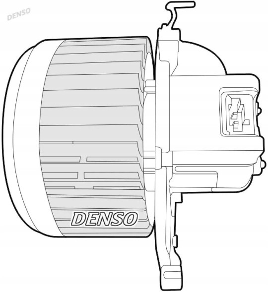 Denso DEA07019 Blower air supply fan dea07019 denso citroen
