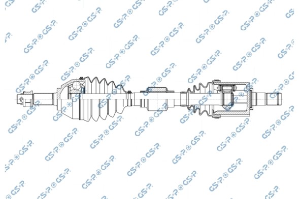GSP 241365OL Gsp nissan half-wheel drive