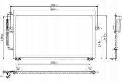 Nissens PRO/94306 NIS Air conditioning condenser volvo s40 and v40 mitsubishi + collision assistant #34