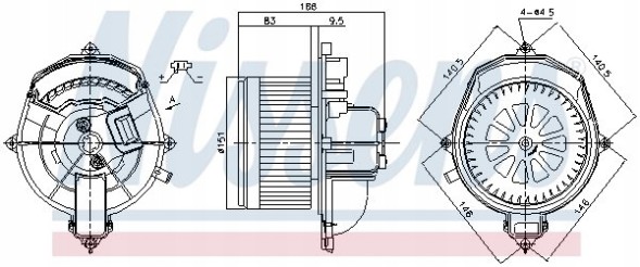 Nissens 87288 Blower - nissens 87288