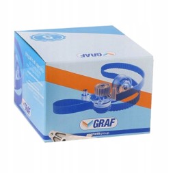 Graf KP1352-6 Timing kit with water pump opel