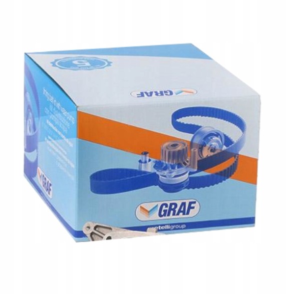 Graf KP1352-6 Timing kit with water pump opel