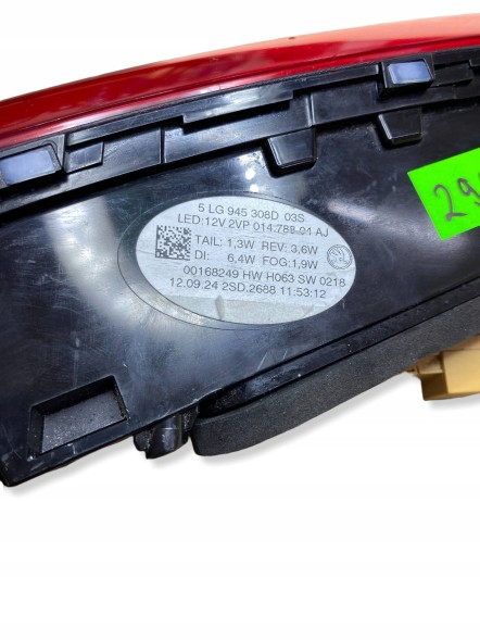 Skoda OE  Skoda enyaq iv 21- 5lg945308d rear lamp rear right original new