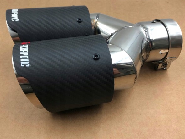 ZR S.169/46. Obejma Tip right overlay double beveled sports inlet 64mm outlet 190mm