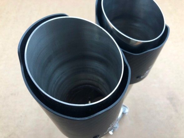 ZR S.169/46. Obejma Tip right overlay double beveled sports inlet 64mm outlet 190mm