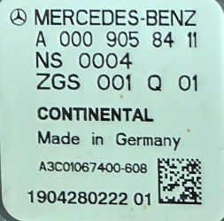 Mercedes-Benz OE SENSOR CZUJNIK NOX A0009058411 MERCEDES Sensor nox a0009058411 mercedes - continental vitesco