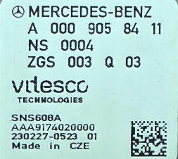 Mercedes-Benz OE SENSOR CZUJNIK NOX A0009058411 MERCEDES Sensor nox a0009058411 mercedes - continental vitesco