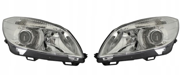 TYC  Left + right lamps front headlight set skoda roomster fabia praktik