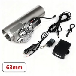 CHINA  Straight exhaust throttle 2,5" 63mm electric remote controlled