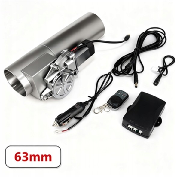 CHINA  Straight exhaust throttle 2,5" 63mm electric remote controlled