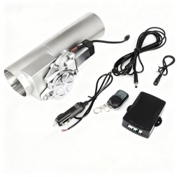 CHINA  Straight exhaust throttle 2,5" 63mm electric remote controlled