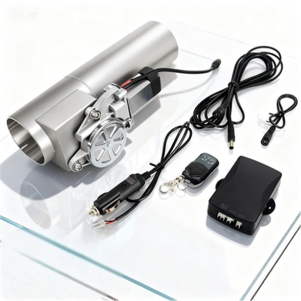 CHINA  Straight exhaust throttle 2,5" 63mm electric remote controlled