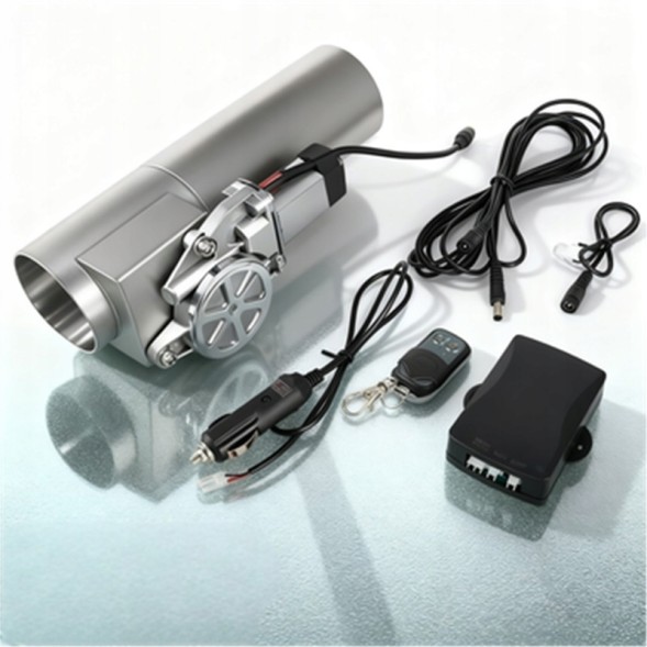 CHINA  Straight exhaust throttle 2,5" 63mm electric remote controlled