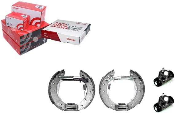 Brembo PRO/K 68 065 BRE Set - brake shoe set [BREMBO] + collision assistant #34