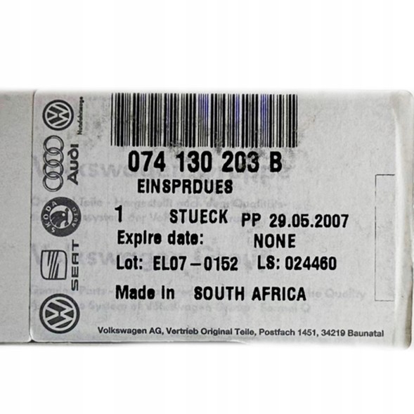 Bosch 074130203B 0432193511 Injector 074130203b lt 2.5 tdi avr anj 80 kw