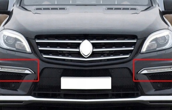 WOLLER  Led drl daytime running lights left right for mercedes glk x204 ml w166