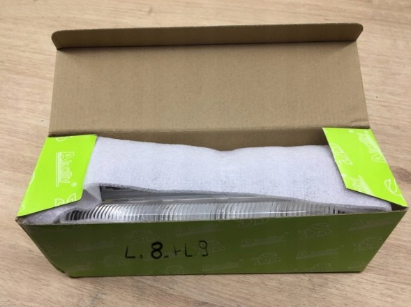 WOLLER  Led drl daytime running lights left right for mercedes glk x204 ml w166