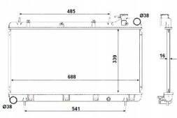 NRF  Subaru impreza 1,6 1,8 automat nrf + driver's essential #37