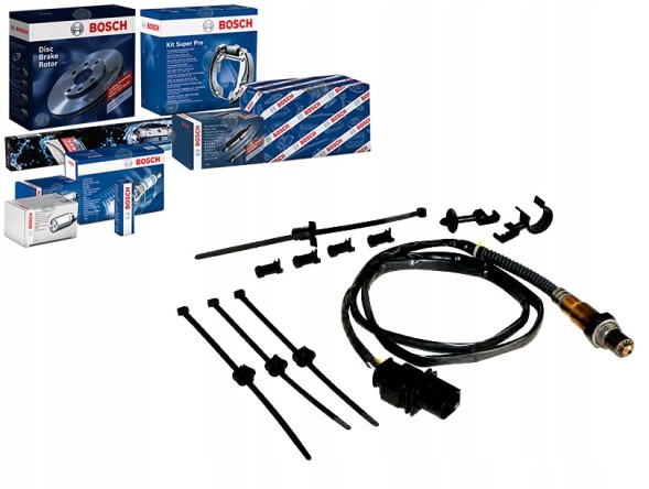 Bosch 0 258 017 180 Lambda sensor 1220mm audi a3, a4 b7, a6 c6