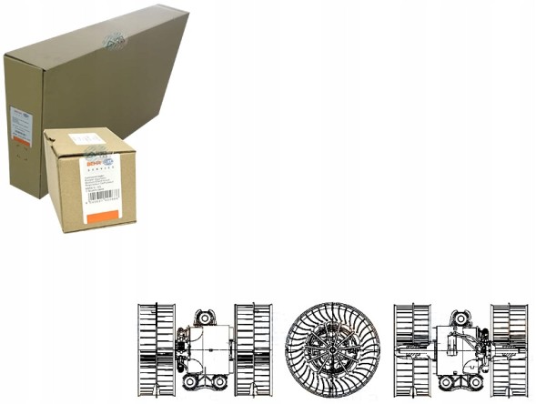 Behr Hella Service  Behr hella 8357904 a000 128067 blower fan + driver's kit #3