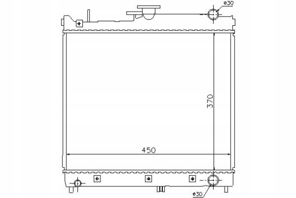 Nissens NIS64162(iMOTO) Engine cooler suzuki jimny 1.3 09.98- nissens + driver's essential #37