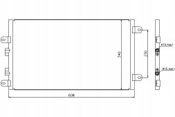 Nissens 94552/NIS Nissens air conditioning cooler alfa romeo 147 1.6/ + driver assistant #28