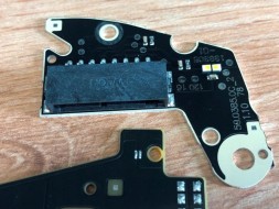 WOLLER LED DRL H.196/8. Led module kit drl left color white for audi a6 a6l c7 2016-18 headlight