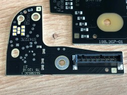 WOLLER LED DRL H.196/8. Led module kit drl left color white for audi a6 a6l c7 2016-18 headlight