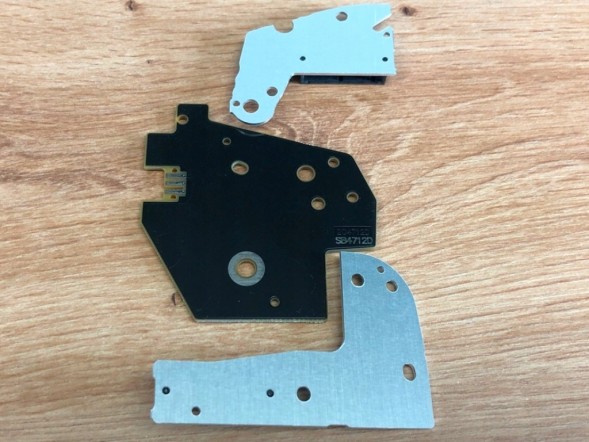 WOLLER LED DRL H.196/8. Led module kit drl left color white for audi a6 a6l c7 2016-18 headlight