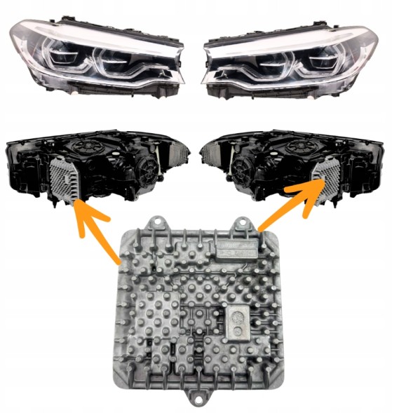 LEDpro  Led lamp driver module for bmw 5 g30 g31, 7 g11 g12 63117476487 2014-17