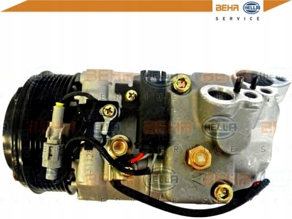 Behr Hella Service 8FK 351 111-591 BRH/GIFT Air conditioning compressor behr hella 64526987890 9196 + driver assistant #31