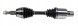 GSP  Gsp front drive half axle l/p