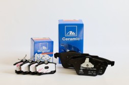 ATE 13.0460-5634.2/ATE Ate set of brake pads front (with acoustic feel + driver assistant #28