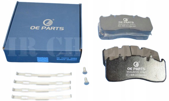 HT Europe 02-03-VO-090-HT Brake pads 29173 volvo/renault assembly *