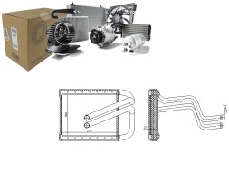 Nissens  Nissens heater (225x159x27) kia carens iv 1.6