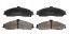 USA PP-PGD731M Front brake pads cadillac xlr 04-09 chevrolet corvette 97-13 pontiac