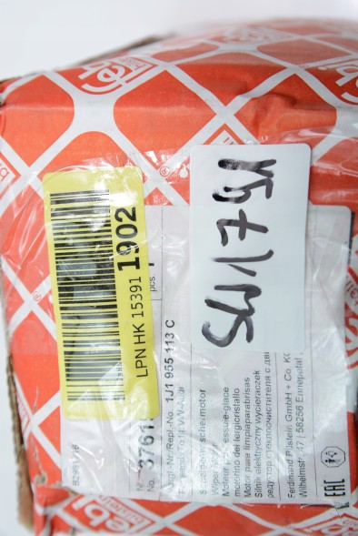 Febi Bilstein 37619 Wiper motor audi a3, seat leon, toledo ii, skoda octavia i, vw golf