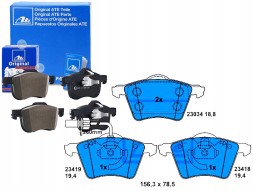 ATE Ate13.0460-7154.2 brake pads vw front sharan 1,9- + driver assistant #33