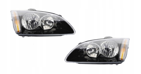 TYC 3202101E+3202091E Ford focus ii headlight front lamp front left right halogen set