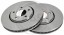 Remsa 6602.10/REM Remsa 6602.10 front brake discs 2pcs opel astra g zafira a