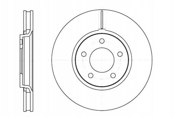 Remsa 6602.10/REM Remsa 6602.10 front brake discs 2pcs opel astra g zafira a