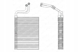 Delphi Deltsp0525197 air conditioning evaporator bmw 1/3/x1 05- + driver assistant #33