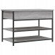 Facar  Vidaxl shoe bench, grey sonoma oak, 70x42,5x50 cm