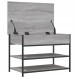 Facar  Vidaxl shoe bench, grey sonoma oak, 70x42,5x50 cm
