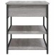 Facar  Vidaxl shoe bench, grey sonoma oak, 70x42,5x50 cm