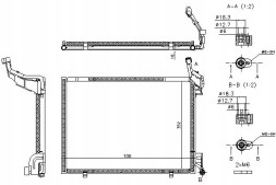 Nissens 940525/NIS Nissens air conditioning cooler ford ecosport 1.5d + driver assistant #28